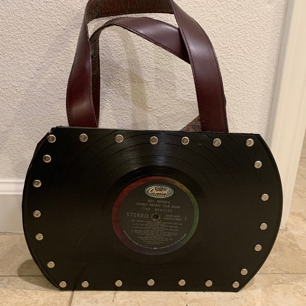 Beatles Record Purse